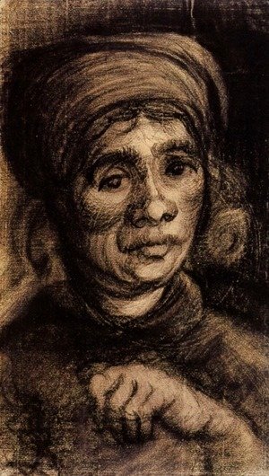 Vincent Van Gogh - Head of a Woman 8