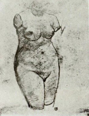 Vincent Van Gogh - Plaster Torso of a Woman