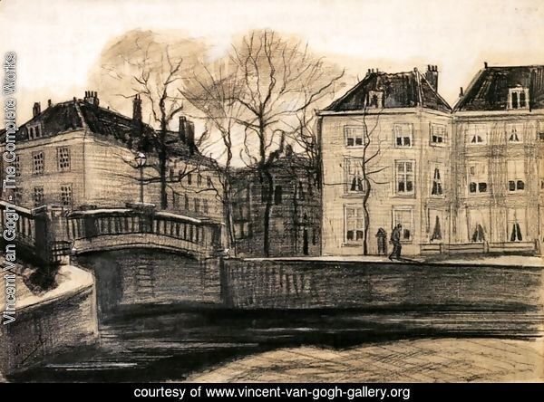 Bridge and Houses on the Corner of Herengracht-Prinsessegracht