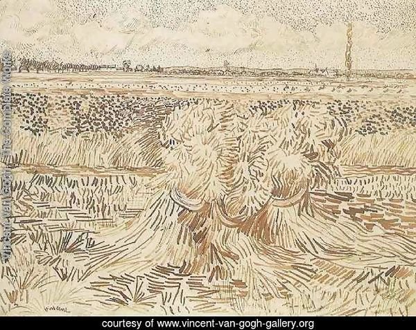 Wheat Field with Sheaves 2