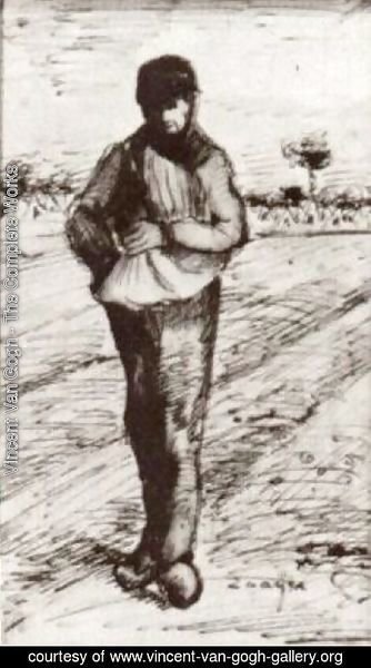 Vincent Van Gogh - Sower with Hand in Sack 2