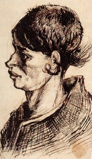 Vincent Van Gogh - Head of a Woman 11