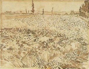 Vincent Van Gogh - Wheat Field 2