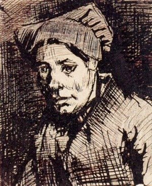 Vincent Van Gogh - Head of a Woman 13