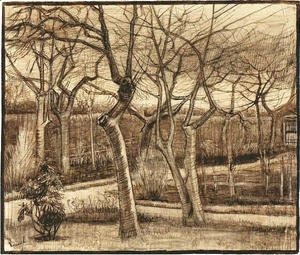 Vincent Van Gogh - The Vicarage Garden