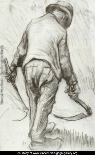 Peasant with Sickle, Seen from the Back 4
