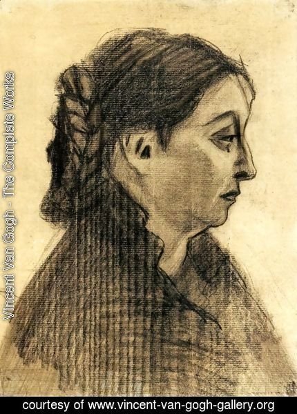 Vincent Van Gogh - Head of a Woman 15