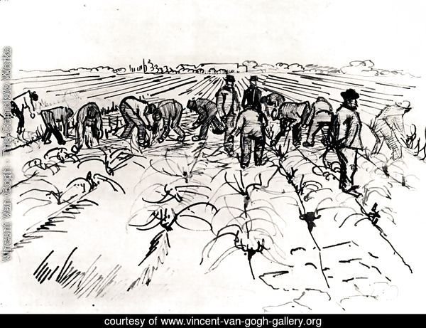 Farmers Working in the Field