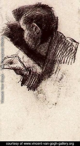 Vincent Van Gogh - Man, Drawing or Writing