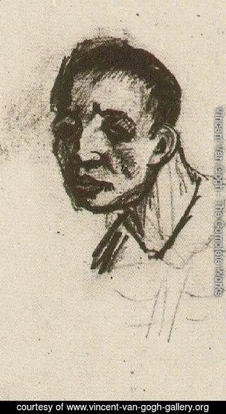 Vincent Van Gogh - Head of a Man, Bareheaded 2