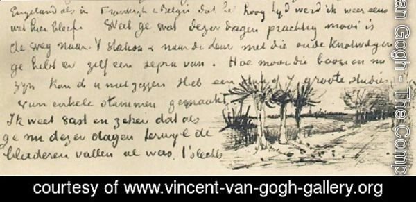 Vincent Van Gogh - Road with Pollard Willows 3