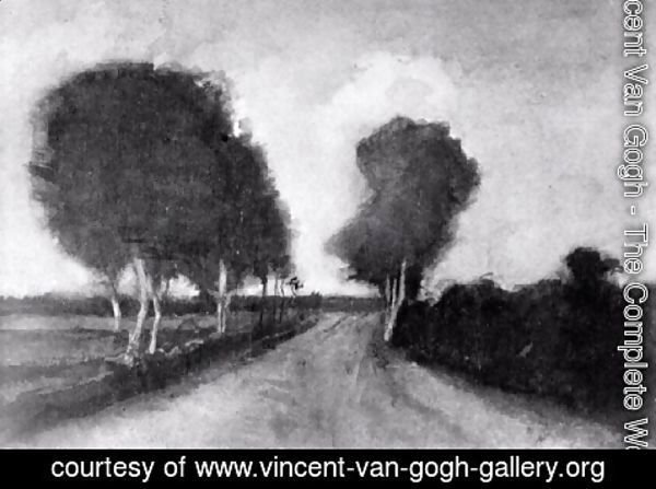 Vincent Van Gogh - Country Lane with Trees