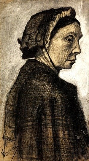 Vincent Van Gogh - Head of a Woman 22