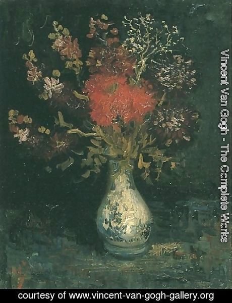 Vincent Van Gogh - Vase with Flowers