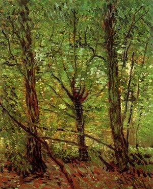 Vincent Van Gogh - Trees and Undergrowth 2