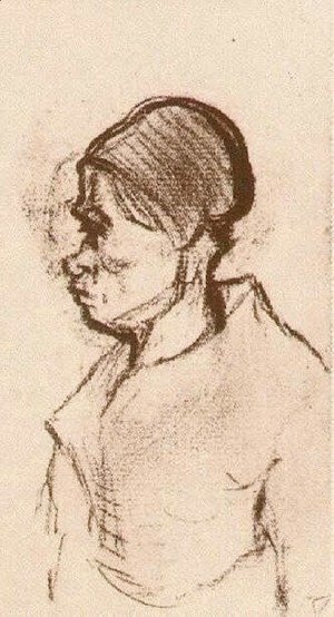 Vincent Van Gogh - Peasant Woman, Head 16