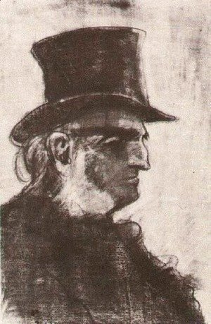 Orphan Man with Top Hat, Head