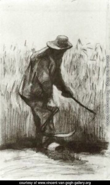Peasant with Sickle, Seen from the Back 6