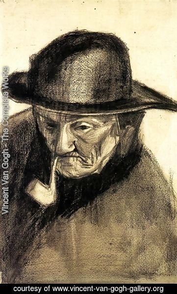 Vincent Van Gogh - Head of a Fisherman with a Sou'wester 2