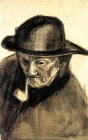 Vincent Van Gogh - Head of a Fisherman with a Sou'wester 2