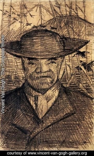 Vincent Van Gogh - Portrait of Pere Tanguy 2