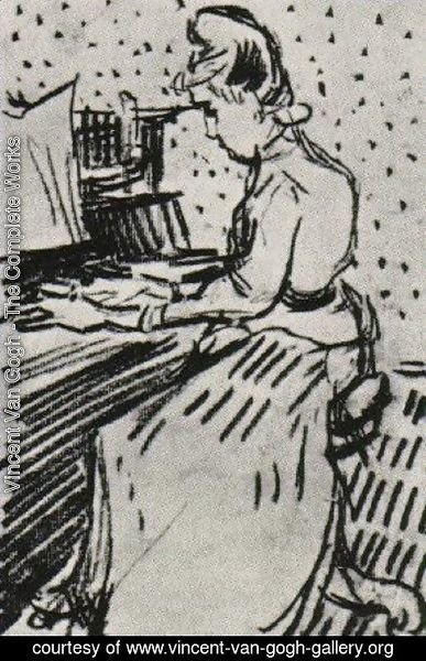 Vincent Van Gogh - Mademoiselle Gachet at the Piano