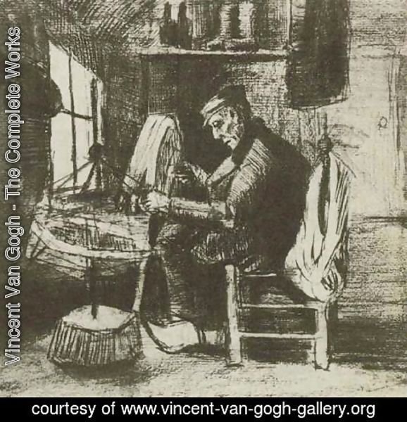Vincent Van Gogh - Old Man Reeling Yarn