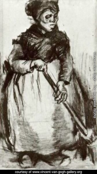 Peasant Woman with Broom 2
