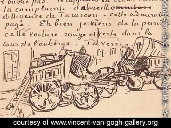 Vincent Van Gogh - The Tarascon Stagecoach