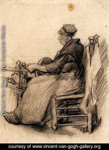 Vincent Van Gogh - Woman Winding Yarn 2