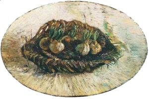 Basket Of Sprouting Bulbs