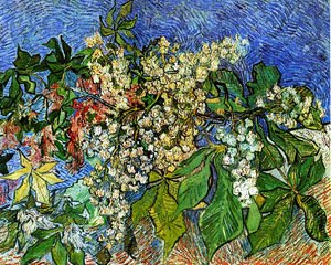 Vincent Van Gogh - Blossoming Chestnut Branches