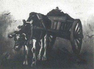 Vincent Van Gogh - Cart With Black Ox