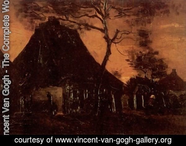 Vincent Van Gogh - Cottage With Trees III