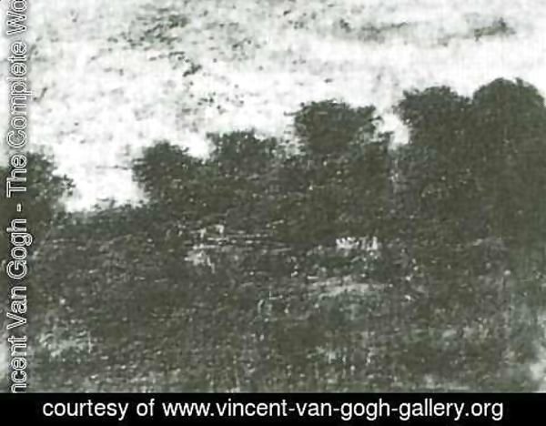 Vincent Van Gogh - Cows In The Meadow