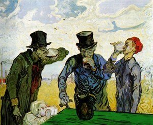 Vincent Van Gogh - The Drinkers