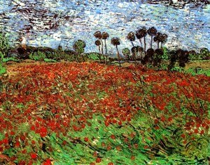 Vincent Van Gogh - Field With Poppies