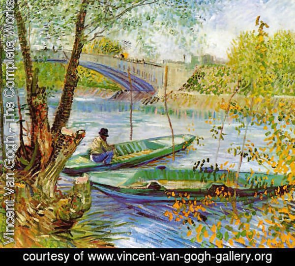 Vincent Van Gogh - Fishing In Spring