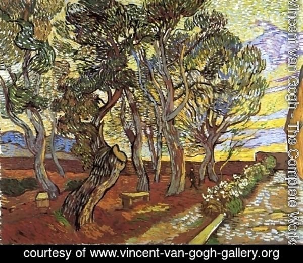 Vincent Van Gogh - The Garden Of Saint Paul Hospital