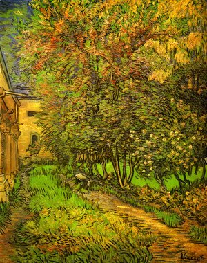 Vincent Van Gogh - Garden Of Saint Paul Hospital The II