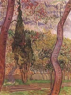 Vincent Van Gogh - Garden Of Saint Paul Hospital The IV