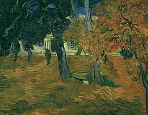Vincent Van Gogh - Garden Of Saint Paul Hospital The V