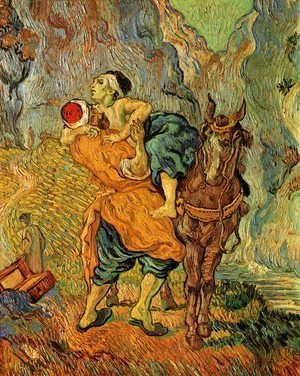 Vincent Van Gogh - The Good Samaritan (after Delacroix)