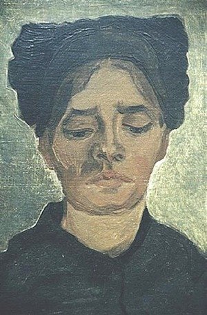Head Of A Peasant Woman With Dark Cap I
