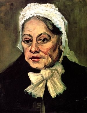 Head Of An Old Woman With White Cap (The Midwife)