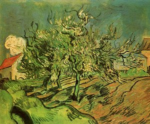 Vincent Van Gogh - Landscape With Three Trees And A House