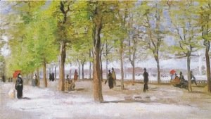 Lane At The Jardin Du Luxembourg