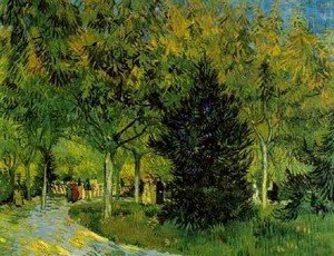 Vincent Van Gogh - Lane In The Public Garden At Arles A