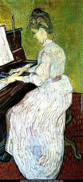 Marguerite Gachet At The Piano