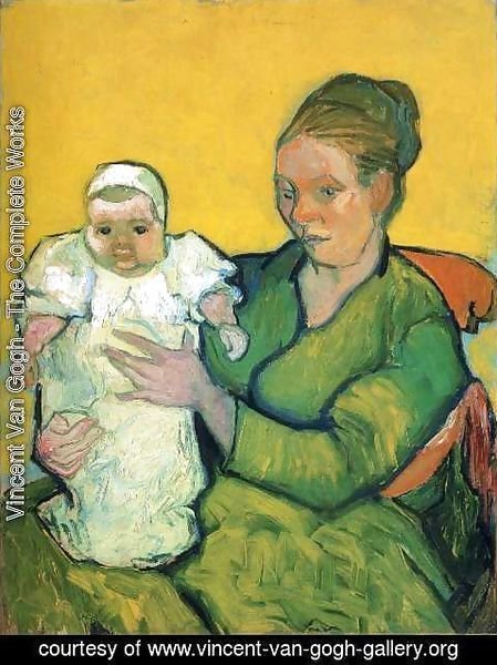 Vincent Van Gogh - Mother Roulin With Her Baby